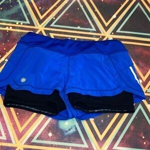 Athleta blue shorts